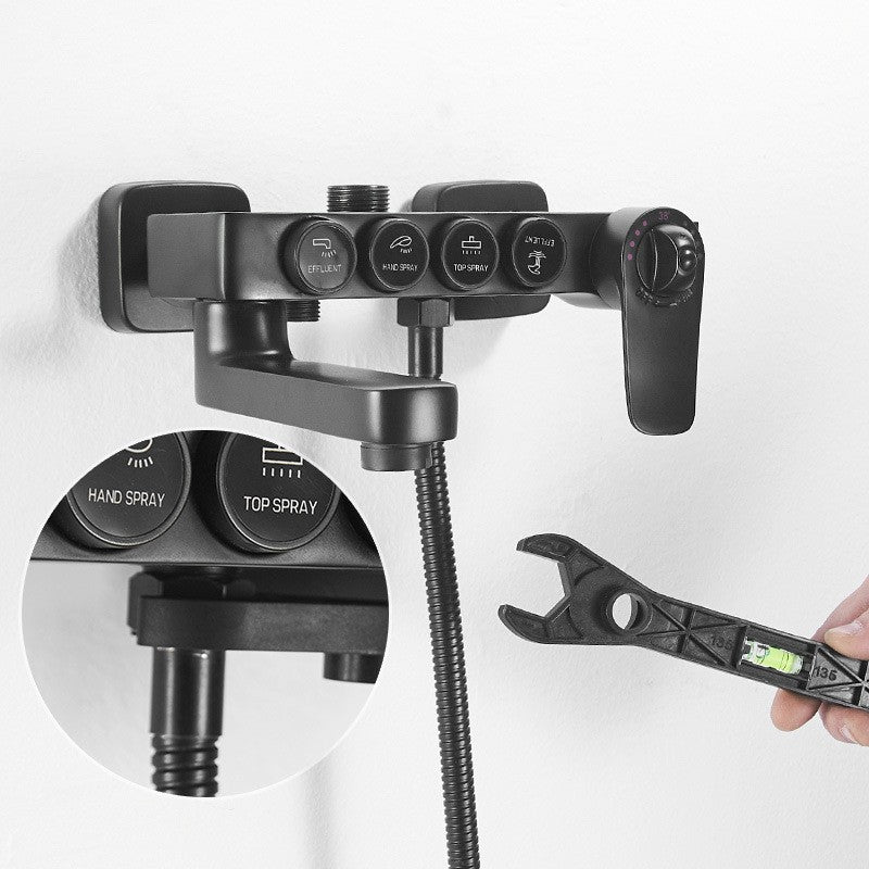 Chave Multifuncional de Duas Pontas com Nível, Chave Inglesa Manual para Torneiras, Ferramentas de Reparo Hidráulico para Torneiras Domésticas, Ferramentas Manuais para Encanamento