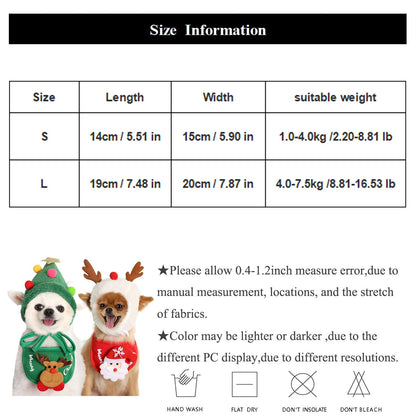 Fantasia de Natal de Cãozinho Gato Acessórios de Chapéu de Papai Noel de Natal para Gatos Suprimentos para Vestir Animais de Estimação de Feriado Touca de Natal para Animais de Estimação