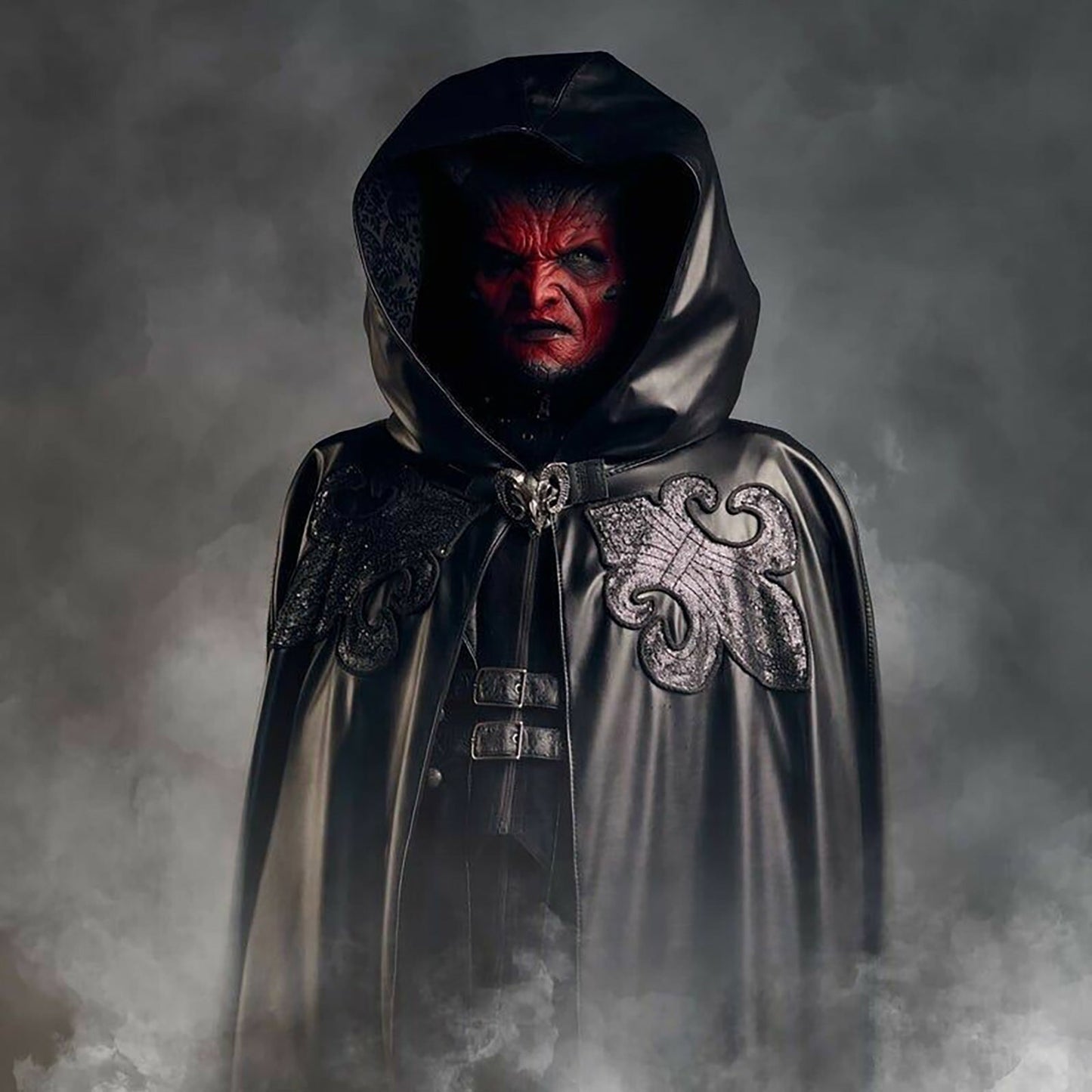 kari-Demon Latex Mask Devil Realistic Prank Present Spooky Toy Halloween Decoration Halloween Mask Party Cosplay Accessories