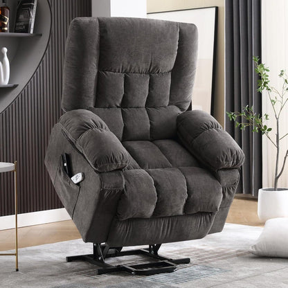 Power Lift Recliner Chair Recliners for Elderly with Heat and Massage Recliner Chair for Living Room with Infinite Position