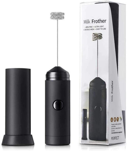Espumador de Leite Elétrico Multifuncional Potente Batedor de Ovo de Mola Dupla Misturador de Leite Doméstico Ferramenta de Cozinha para Café Latte Cappuccino