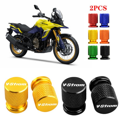 Para SUZUKI V-STROM DL 250 650 1000 1050 XT 800 DE 800DE Vstrom 1000XT 1050XT XT DL1050 VStrom 800DE Tampas de Válvula de Pneu de Motocicleta