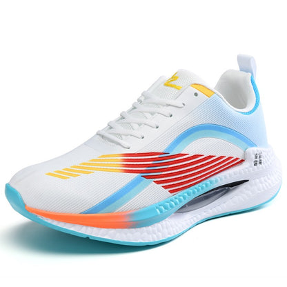 Ultra Light Comfortable Men's Sports Training Shoes Men’s Running Shoes Breathable Thick Sole Shock-absorbing Marathon Sneakers