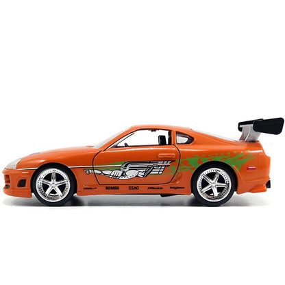 JADA 1:32 Brian Supra Liga Fundida e Veículos de Brinquedo Modelo de Carro em Miniatura para Crianças