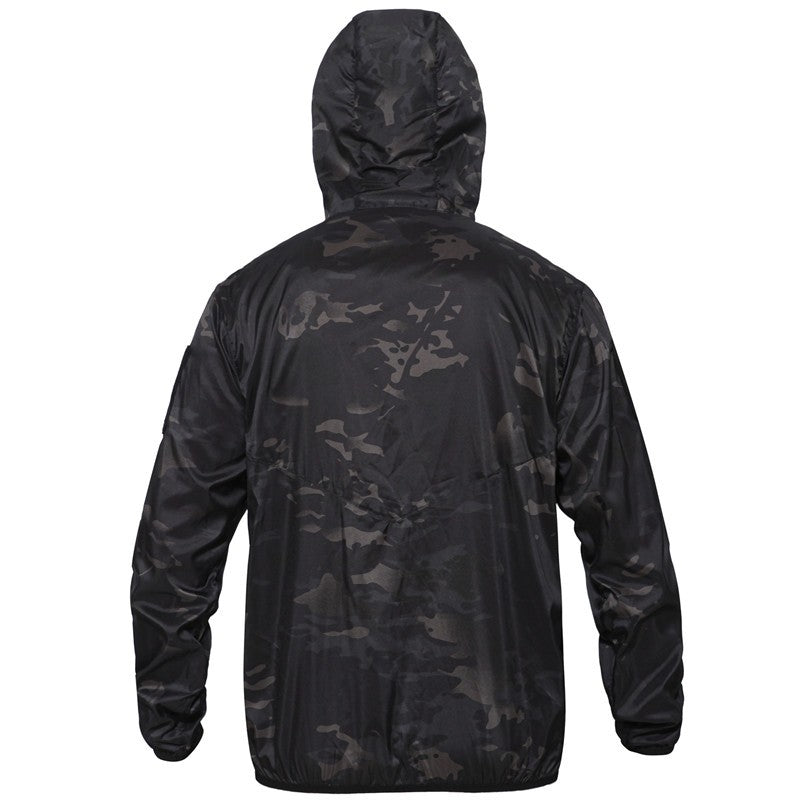 2025 New Thin Army Military Jackets Lightweight Quick Dry Windbreaker Jacket Summer Waterproof Tactical Skin Jacket Raincoat Men