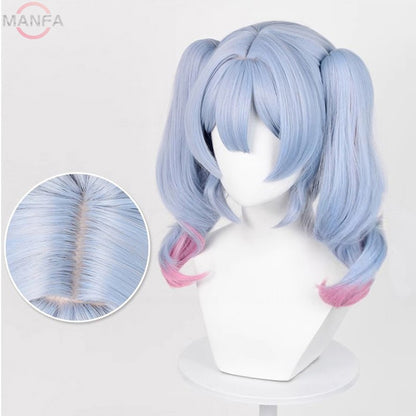 2 estilos de peruca Miku Rabbit Hole Cosplay, perucas sintéticas resistentes ao calor + touca de peruca
