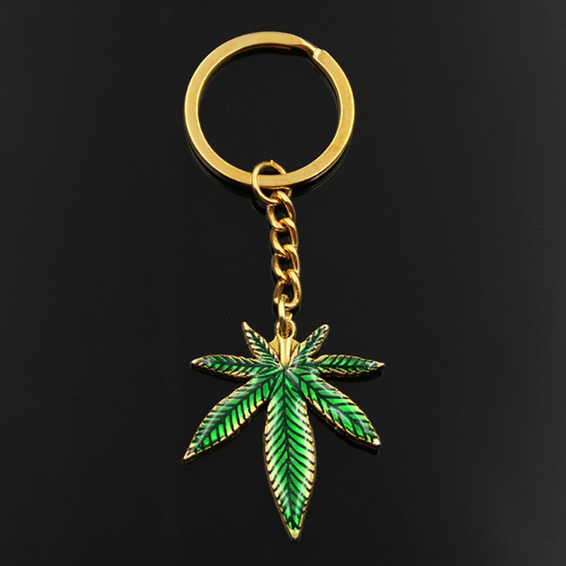 Colar Amuleto Erva Daninha da Moda para Mulheres Homens Colar Folha de Bordo Hip Hop Correntes Pingente Joias Presente Atacado Collares