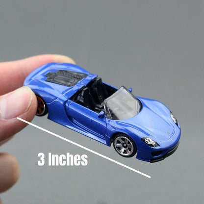 1/60 Porsche 911 GT2 RS Brinquedo Modelo Carro CCA MSZ 1:64 Miniatura Diecast Rodas Livres Coleção Adequada para Hot Wheels Presente Infantil