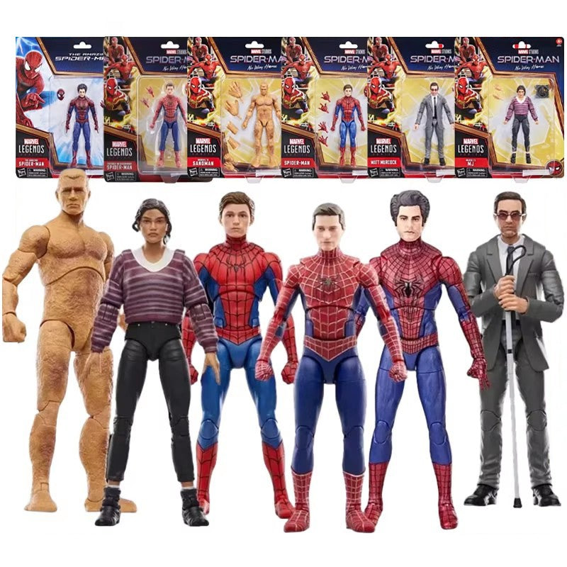 Original Marvel Spider-Man Sem Volta Para Casa Sandman Matt Muroock Bonecos de Ação Brinquedos Para Meninos Meninas Presente Colecionáveis Enfeites