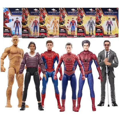 Original Marvel Spider-Man Sem Volta Para Casa Sandman Matt Muroock Bonecos de Ação Brinquedos Para Meninos Meninas Presente Colecionáveis Enfeites