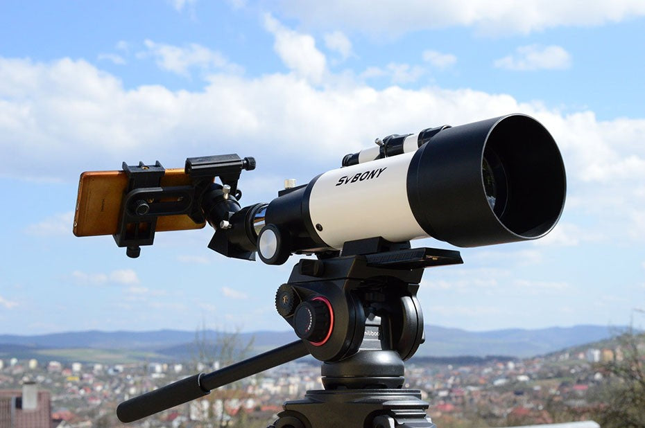 Telescópio SVBONY SV501P para Adultos Iniciantes, Telescópio Refrator Astronômico para Presente (Lua e Planetas), Telescópio Astronômico