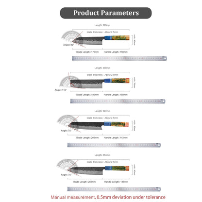 1-4 PCS Kitchen Knife set VG10 Damascus Steel Japanese chef Knife Santoku Knife Nakiri Knife kiritsuke knife Stable wood Handle