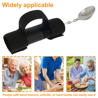 Disabled Cutlery Weighted Feeding Dinnerwares Elderly Adaptive Spoon Fork Tableware Eating Parkinsons Dinnerware Kitchen Tools
