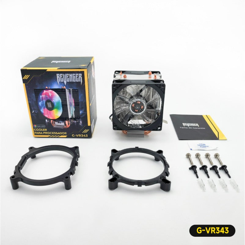 Fan Cooler RGB Duplo Direct Touch 2100rpm Revenger VR343