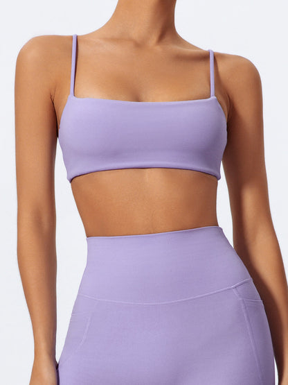 Ctenkevet Sling Yoga Bra Women Gym Workout Push Up Brassiere Female Outdoors Sports Underwear Women Fitness Shockproof Crop Top