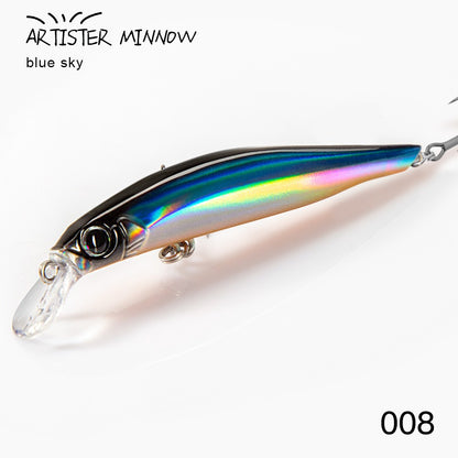 Isca de Pesca de Truta Hunthouse Isca Rígida Sinking Jerkbait 70/80/105mm 7/8.5/18.5g Artist Minnow Isca de Pesca Marinha Twitch Para Robalo