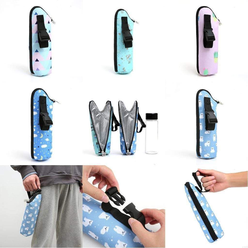 Water Cup Outdoor Convenient Baby Bottle Bag Insulation Case Organiser L8RB