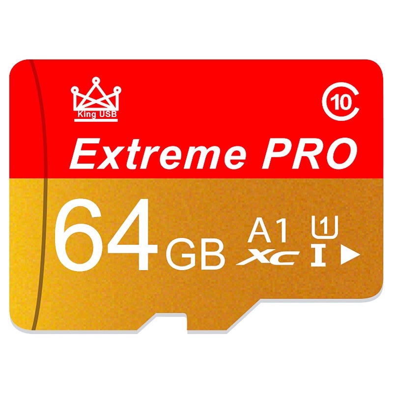 Cartão de Memória de Alta Resistência para Vigilância por Vídeo Cartão TF 256GB 128GB 64GB 32GB Mini Cartão SD Velocidade Máxima de até 100MB/s Cartão Flash para Celular