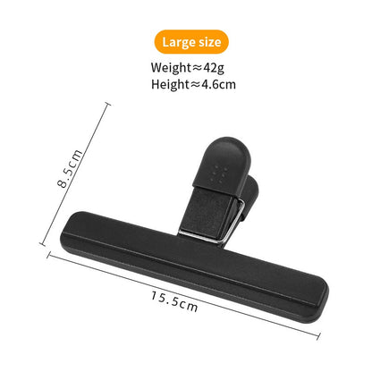 2pcs Portable Sealing Clips for Food Bags Plastic Kitchen Tool Keep Coffee/Bread/Chips/Snacks Fresh