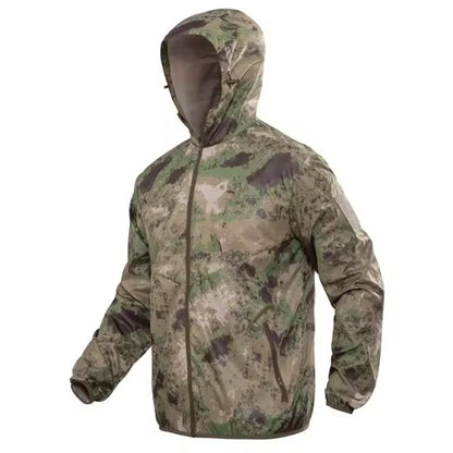 2025 New Thin Army Military Jackets Lightweight Quick Dry Windbreaker Jacket Summer Waterproof Tactical Skin Jacket Raincoat Men