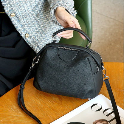 Genuine Leather Women's Bag 2026 New Luxury Designer Handbags Women High Quality Cowhide Shoulder Bag Versatile Crossbody Bags