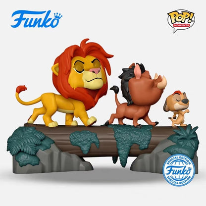 Funko Pop! Lion King Hakuna Matata Model Toys Movie Character Simba Action Figures Limited Edition Statue Doll Kids Holiday Gift