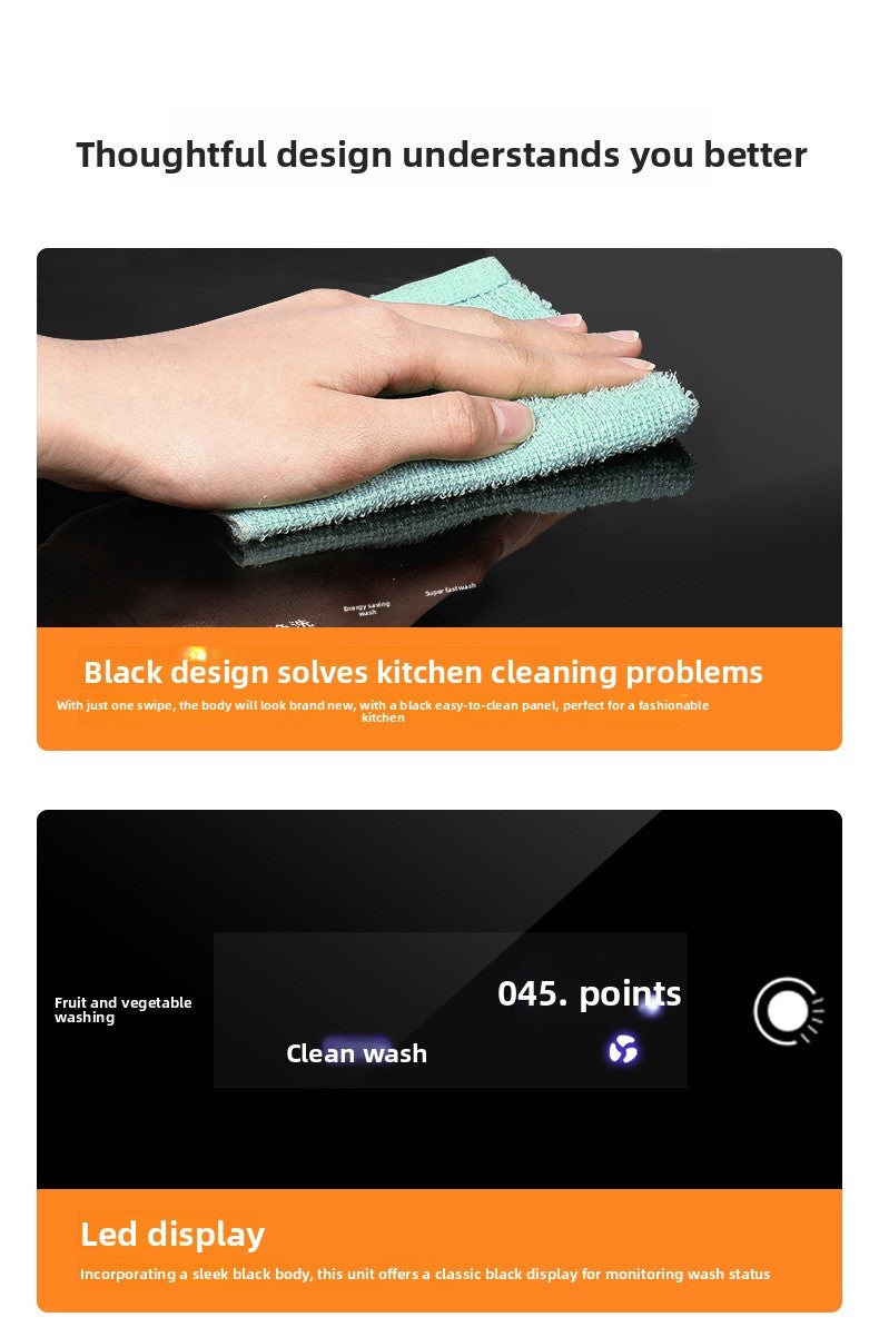 Daimei x1 Single Slot Dishwasher Independent Fully Automatic Sink Corner Small Recessed Pot Dishwasher
