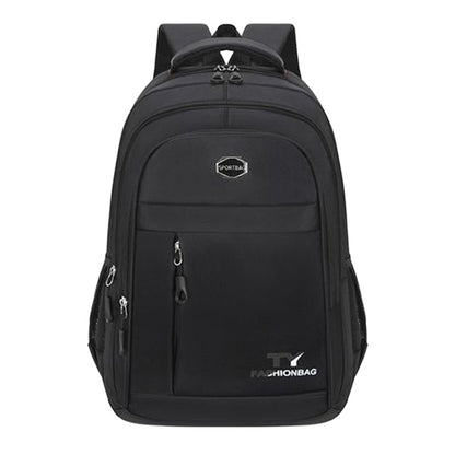 Mochila Unissex de Ombro Duplo - Cor Sólida - Viagens a Negócios, Viagens Profissionais, Deslocamentos Diários, Uso Casual