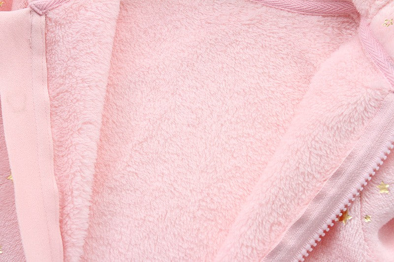 Newborn Baby Clothes Flannel Autumn Winter Baby Boys Girls Rompers Cartoon Newborn Bodysuit Soft Warm Jumpsuit for Babies 0-12M