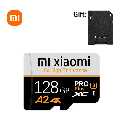 Cartão de Memória Xiaomi 2TB 1TB SD Classe 10 A2 Ultra Micro SD Card 256GB 512GB Cartão de Memória 128GB para Câmeras e Dispositivos Digitais