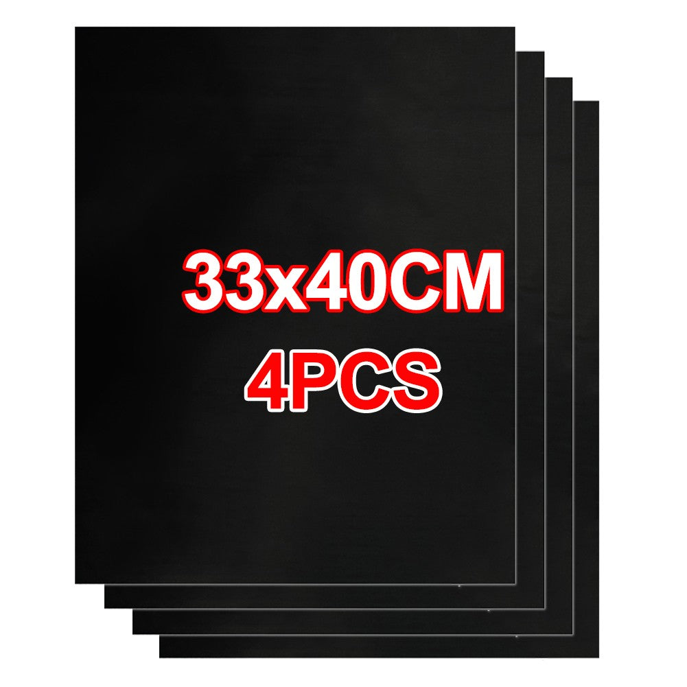 1-5pcs BBQ Grill Mat Non-stick Mat Heat Resistant Grill Mat Outdoor Baking Reusable Barbecue Party Mat 40x50cm Grill Accessories