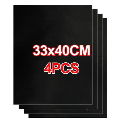 1-5pcs BBQ Grill Mat Non-stick Mat Heat Resistant Grill Mat Outdoor Baking Reusable Barbecue Party Mat 40x50cm Grill Accessories