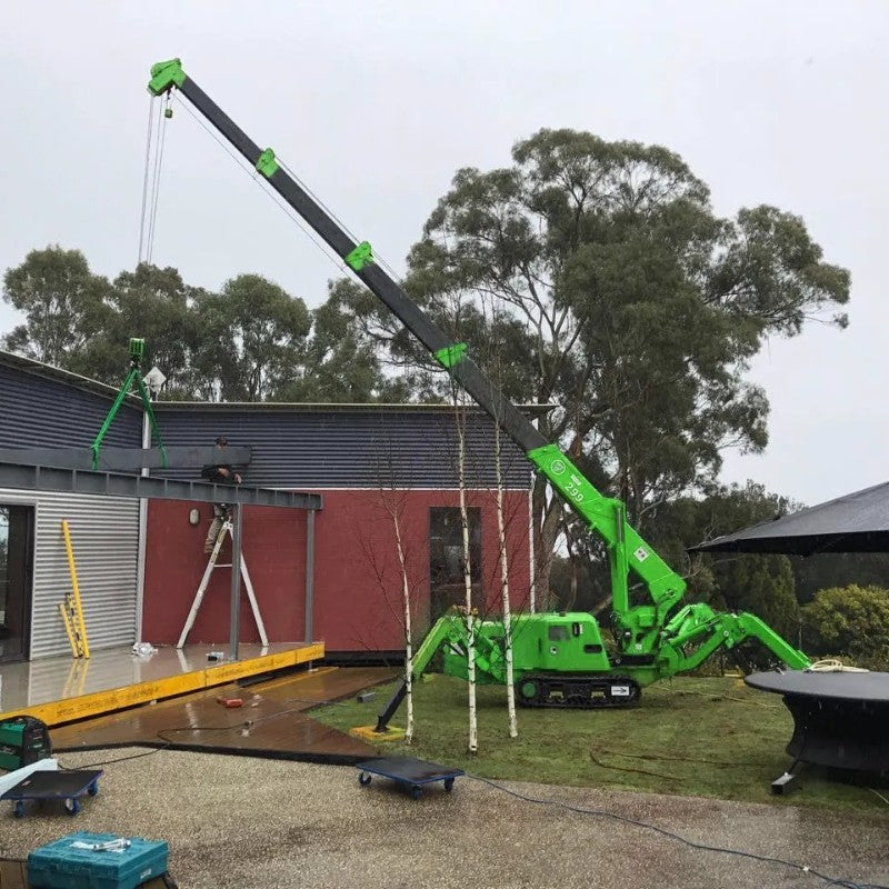 5 Ton Spider Crane with Modular Design, Quick-Change Attachments & Universal Tool Interface for Versatility