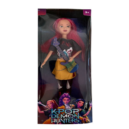 NOVAS Bonecas de Brinquedo Kpop Demon Hunters Bonecos de Ação Rumi Mira Zoey Lindas Princesas Bonecas para Meninas de Plástico Brinquedo DIY para Meninas