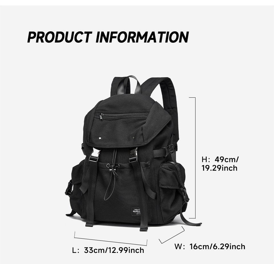 MOYYI Outdoor Travel Backpack Oxford Waterproof School Students Fashion Trend Bag For Men Mochila Táctica 26L Sports Fishing