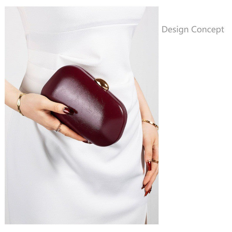 Handbag New Fashion Crossbody Shoulder Evening Pu Leather Clutch Parties Square Bag Original Luxury Brands Bags Golden Pouch Sea