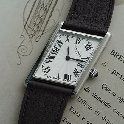 FARASUTE New Unique Square Stainless Steel Quartz Watch Men Casual Sapphire Glass Swiss Movement Waterproof Wristwatches Male