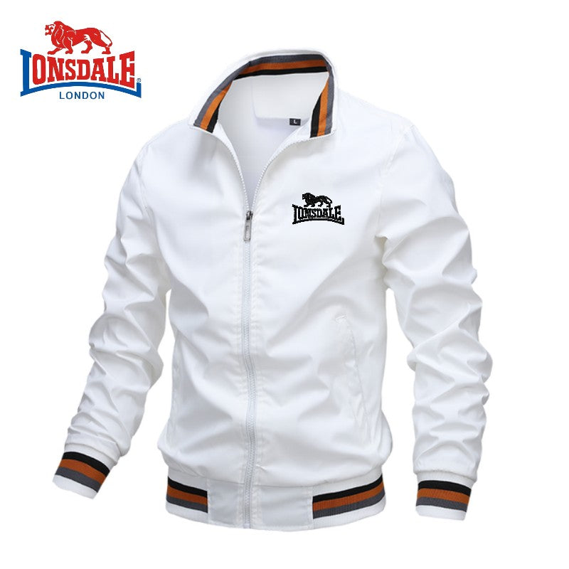 High End Embroidered CAMEL High-quality Men's Zippered Jacket, Spring and Autumn Fashionable Casual Outdoor Sports Jacket Top