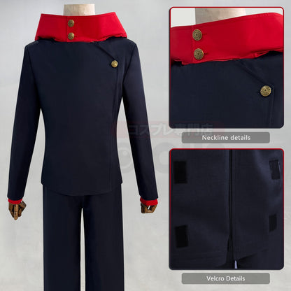 HOLOUN Anime Itadori Yuji  Yuta Okkotsu Cosplay Costume Wig Jacket Pants Upgraded version Halloween Christmas Convention Gift