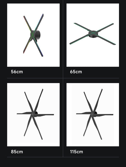 cyberpunk 3d projector led digital large wall clock modern design decoration art big wall clock