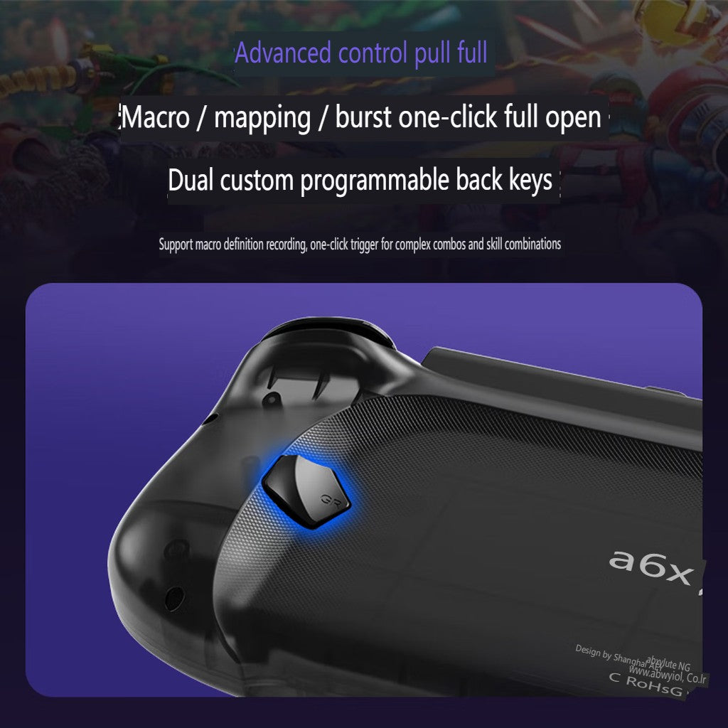 Abxylute N6 Game Controller for Switch 2 Wired Gamepad Integrated Direct Plug in Handle Native Protocol Joycon Vibration Custom