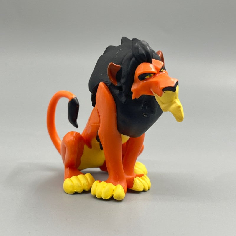 Disney Anime O Rei Leão Série Vilões Scar Boneco de Ação Brinquedo Presentes de Aniversário para Crianças Brinquedos Engraçados Boneco Scar