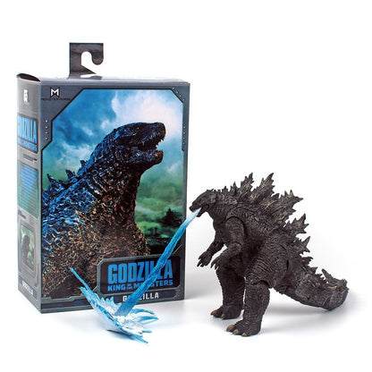 Neca Boneco Godzilla Anime Versão Filme Estatueta Pvc Decoração De Quarto Ornamento Presente De Natal Para Crianças Brinquedos