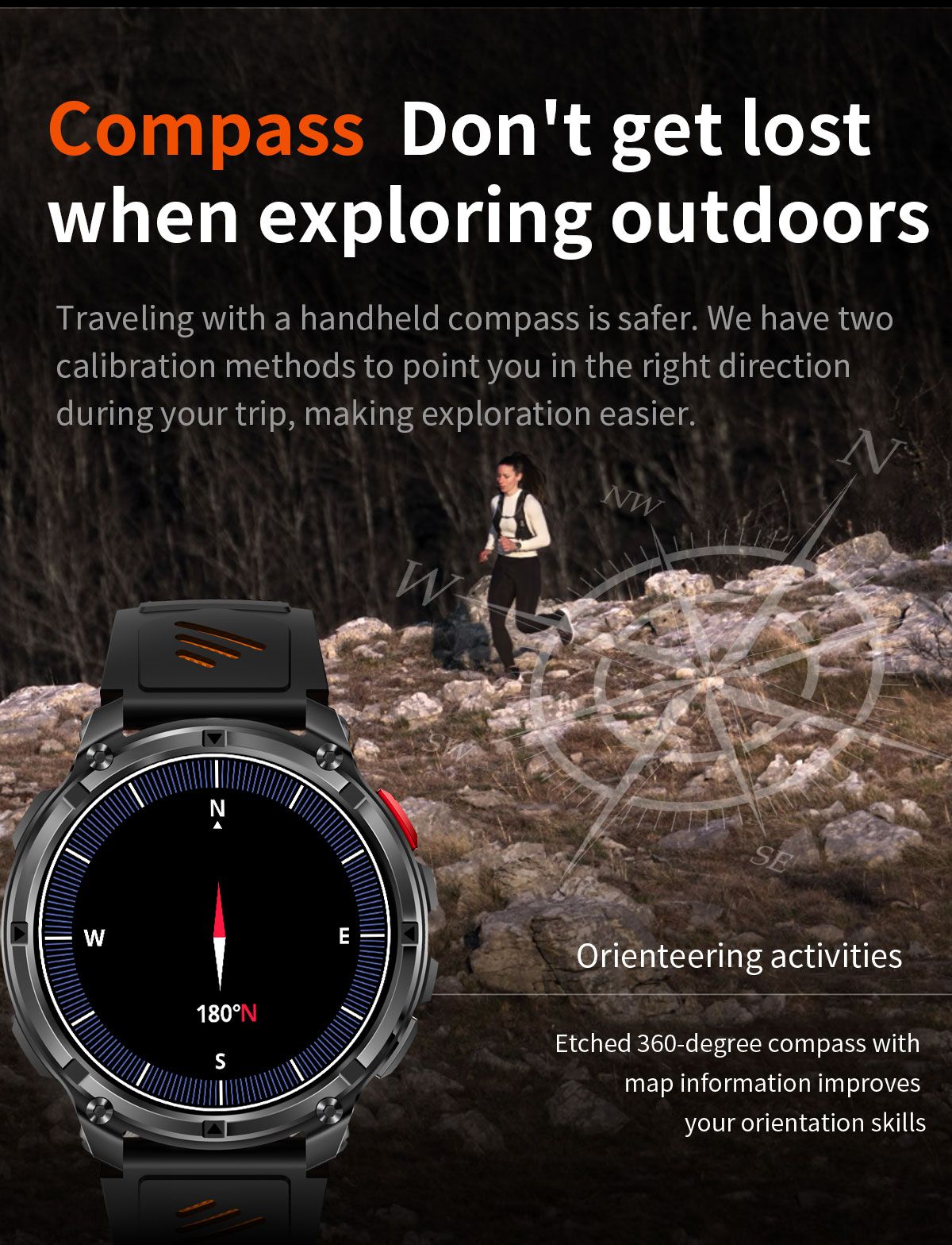 Smartwatch T-Rex 3 de Grau Militar, Bateria de 1100mAh, À Prova D'água 10ATM, GPS, Chamada Bluetooth, AMOLED HD, Masculino, Esportivo, Novo Modelo 2026