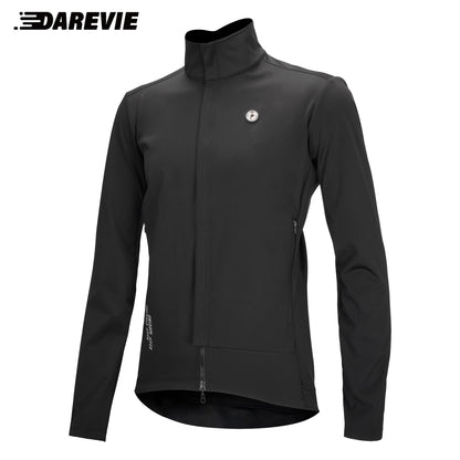 DAREVIE Cycling Jacket Winter Thermal Fleece Cycling Extreme Soft Shell Hot Warm Up Windproof 10 Water Resistance For -5~10 ?