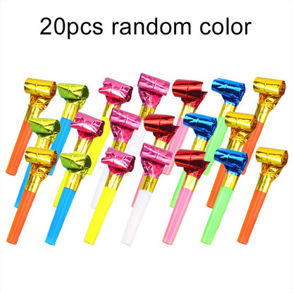 5~100pcs Blowing Telescopic Whistle Party Noise Generator Plastics Party Entertainment Cheering Props Festival Gift Pinata TMZ