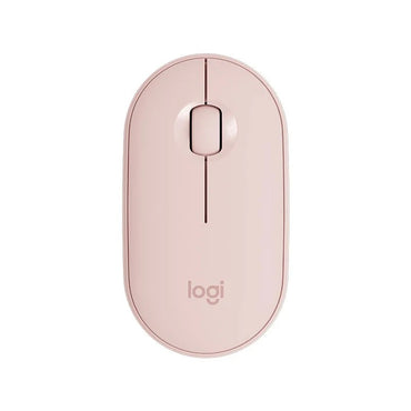 Mouse sem fio Bluetooth para notebook e tablet Logitech PEBBLE M350 Mouse leve e fino Mute Mini mouse de escritório