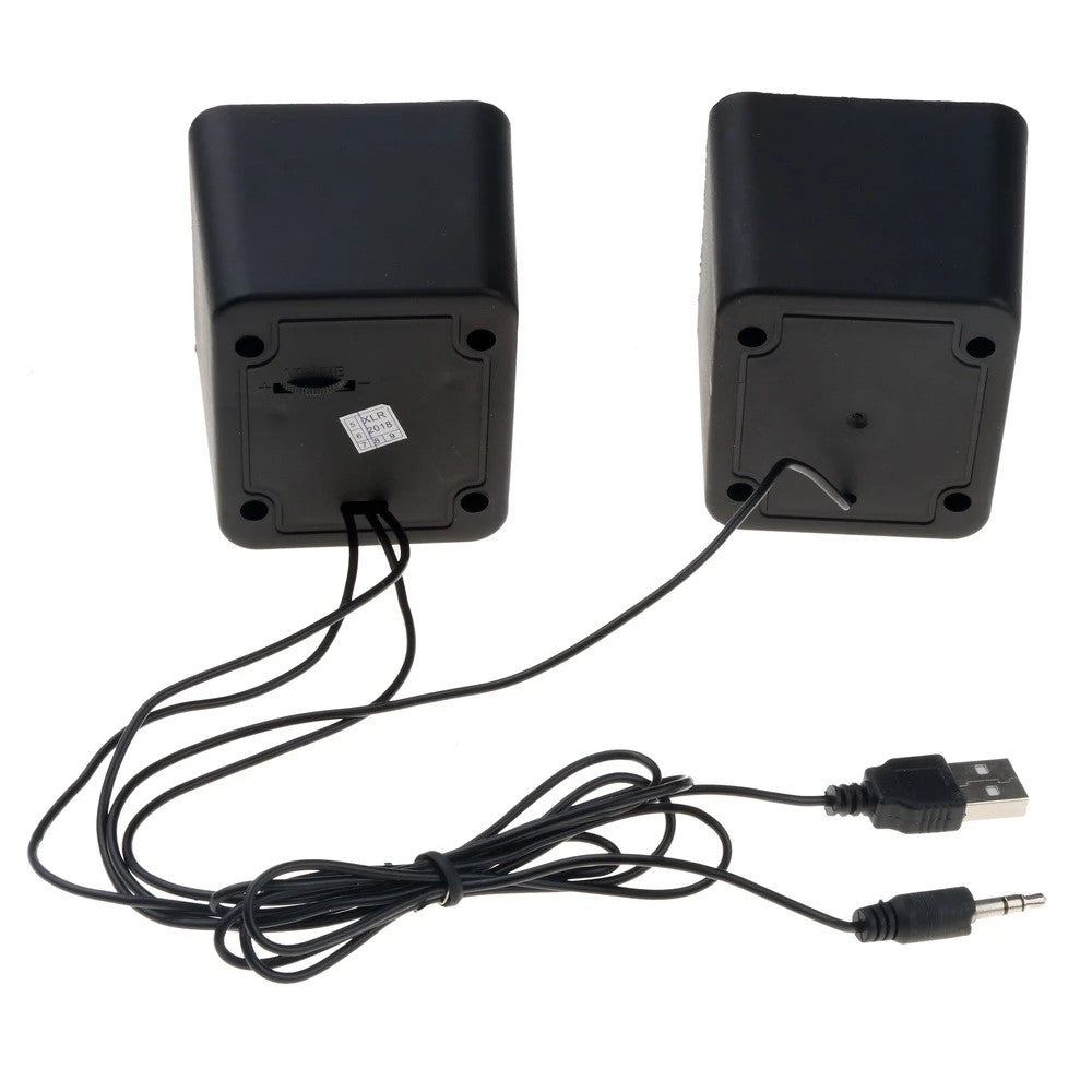 Caixa De Som PC Para Computador Portátil Laptop Notebook Desktop Mini Caixa De Som Música Bocina Coluna Acústica Sistema de Áudio