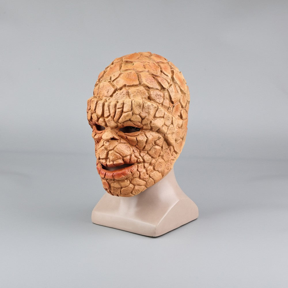 The Fantastic Four Accessories Thing Mask Gloves Cosplay Casks for Man Adult Halloween Mask Masquerade Carnival Costume