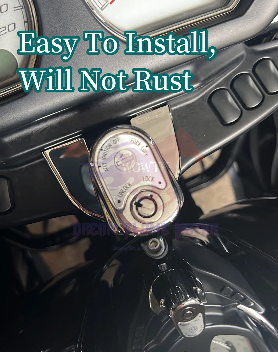 2015-2024 Painel de Acabamento da Chave de Ignição Acessórios para Motos Harley Touring CVO Road Glide FLTRX FLTRXS FLTRXSE FLTRU